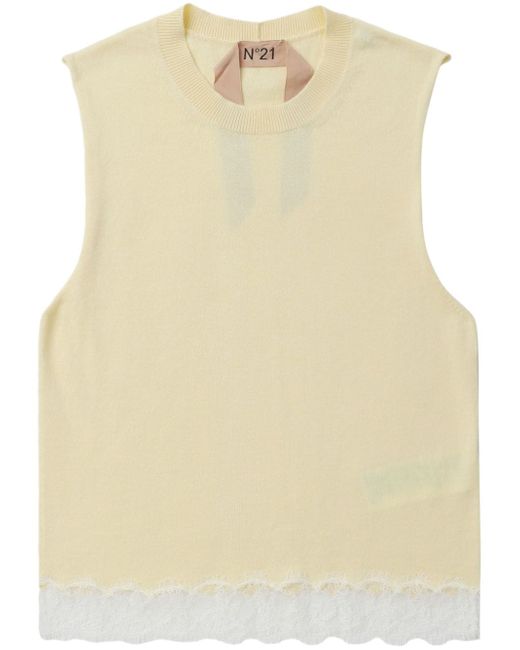 N.21 knitted tank top