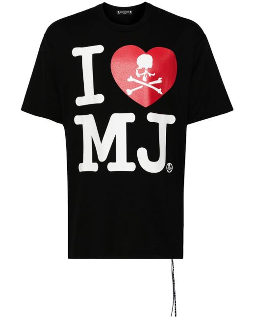 Mastermind Japan I Love MJ-print T-shirt