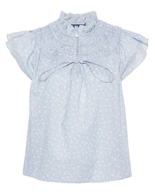 Polo Ralph Lauren floral-print blouse
