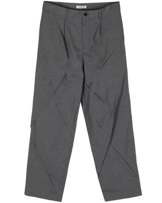 Undercover seamed straight-leg trousers