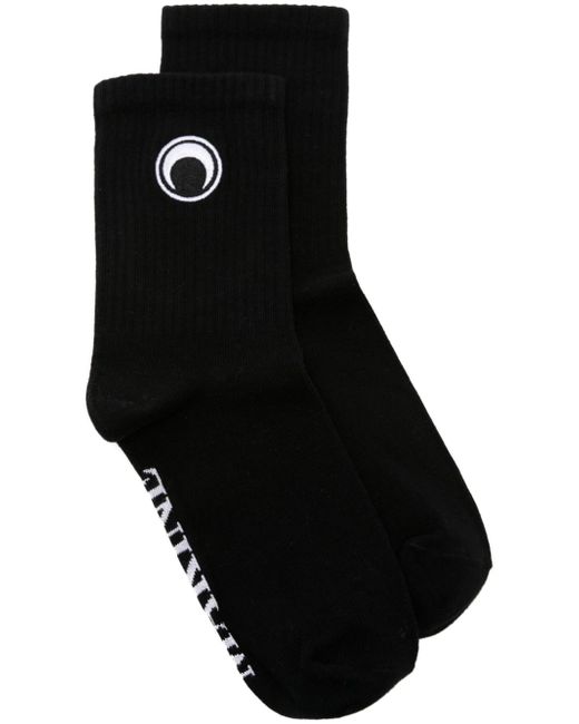 Marine Serre Crescent Moon cotton-blend ankle socks