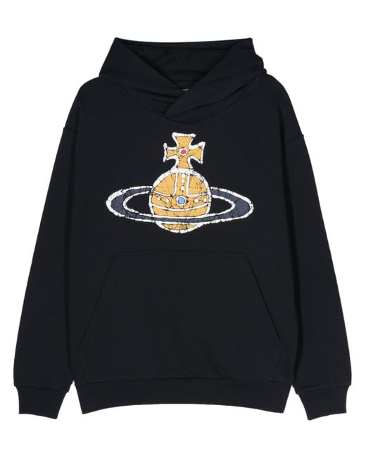 Vivienne Westwood Orb-logo-print cotton hoodie