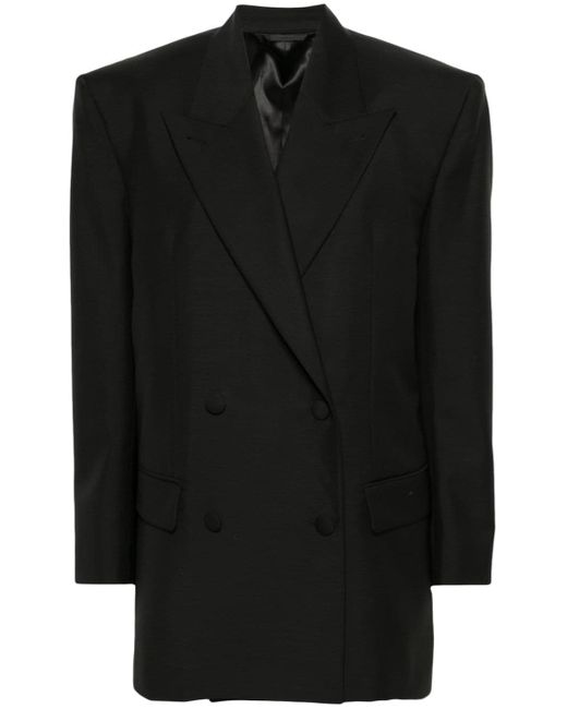 Givenchy double-breasted wool-blend blazer