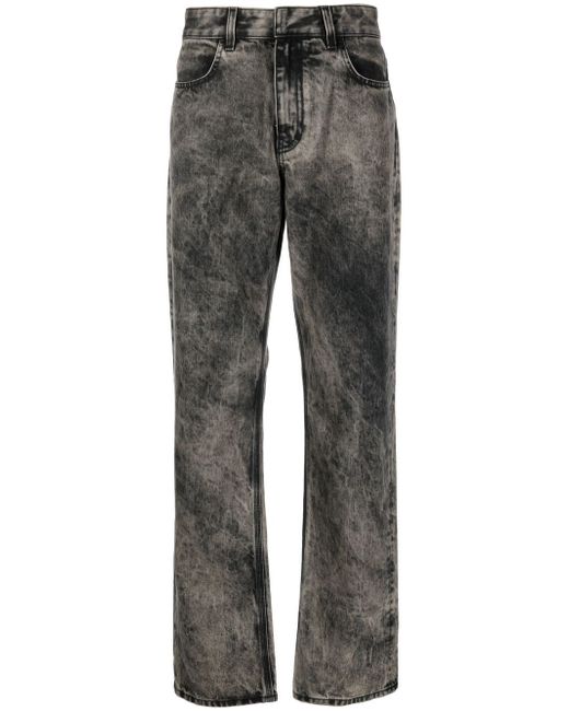 Givenchy stonewash straight-leg jeans