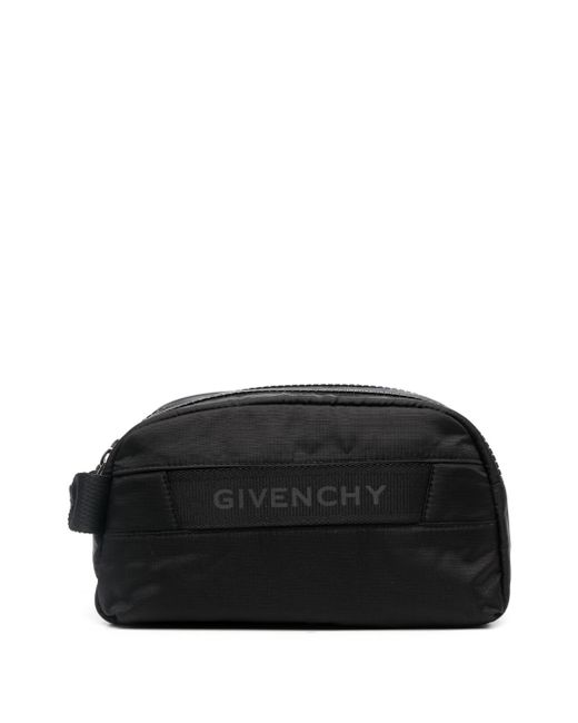 Givenchy logo-patch wash bag