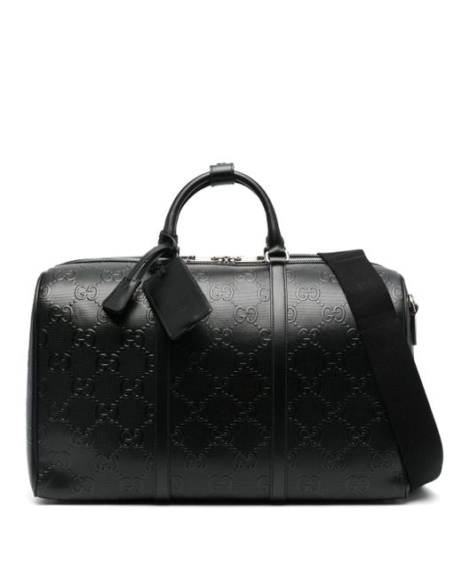 Gucci GG Supreme embossed holdall