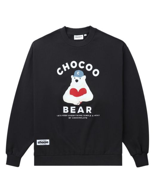 Chocoolate graphic-print sweatshirt