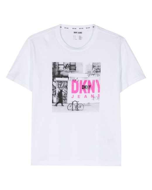 Dkny photograph-print T-shirt