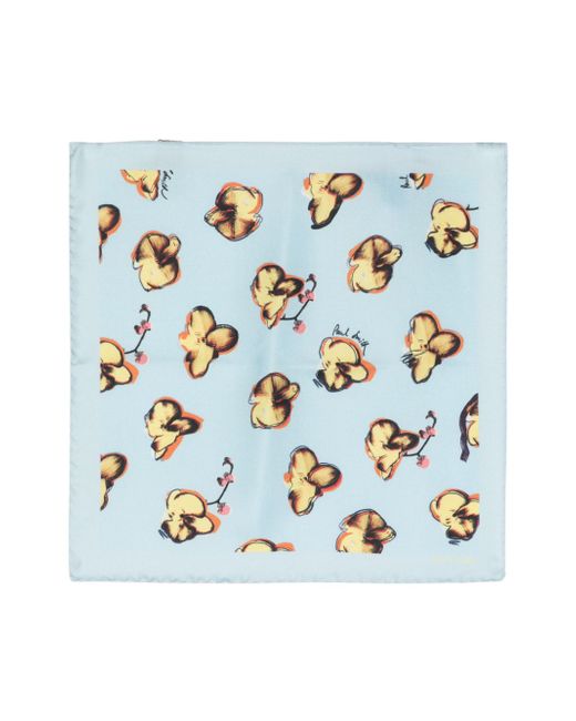 Paul Smith floral-print pocket square