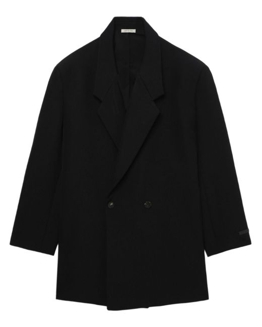 Fear Of God notched lapels double-breasted coat