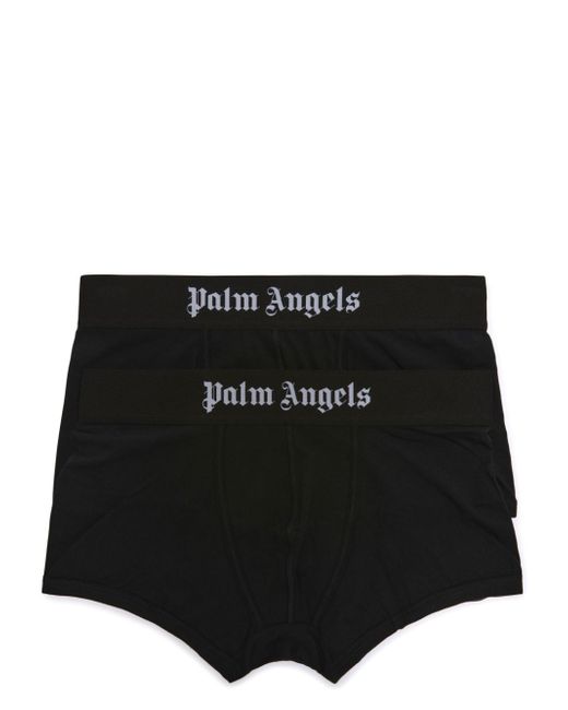 Palm Angels classic logo-waistband boxers set