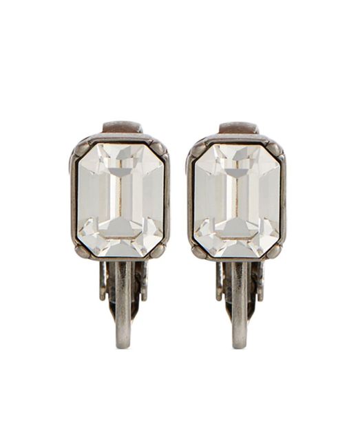 Dsquared2 D2 Classic crystal-embellished earrings