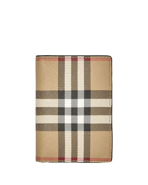 Burberry Vintage Check leather wallet