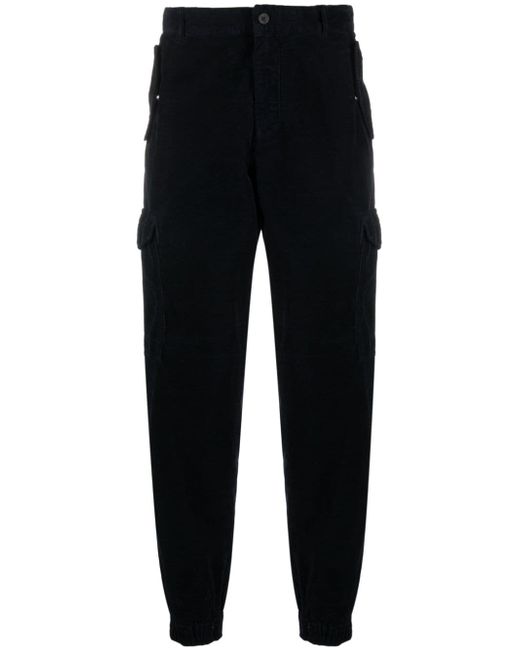 Tommy Hilfiger corduroy tapered cargo trousers
