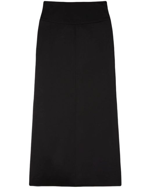 Jil Sander A-line high-waisted maxi skirt