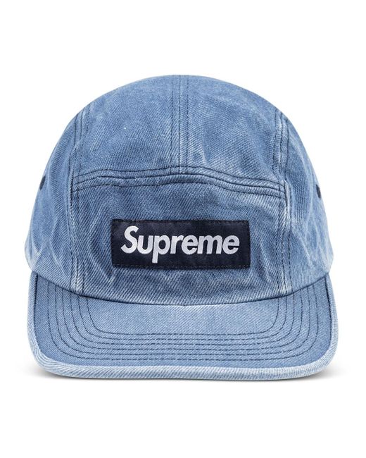 Supreme Washed Chino Twill Camp Cap FW23 Denim sneakers