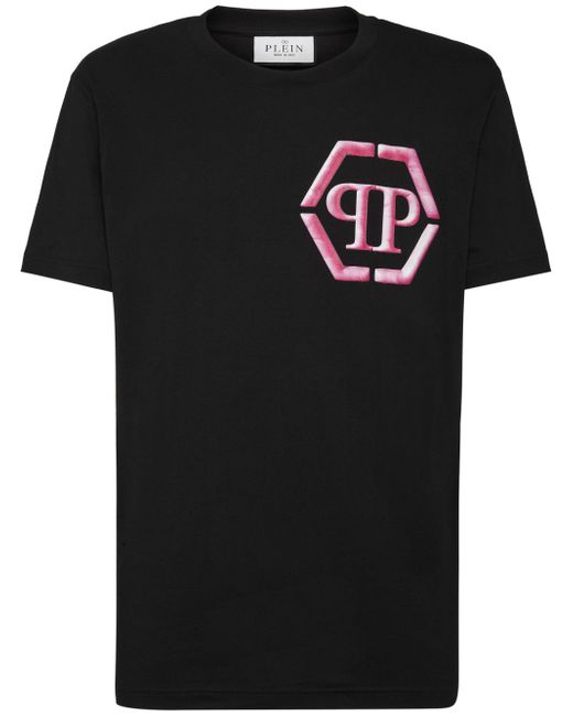 Philipp Plein Hexagon logo-print T-shirt
