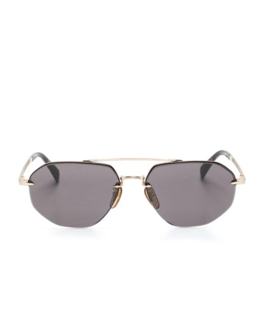David Beckham Eyewear DB-1101-G-S pilot-frame sunglasses
