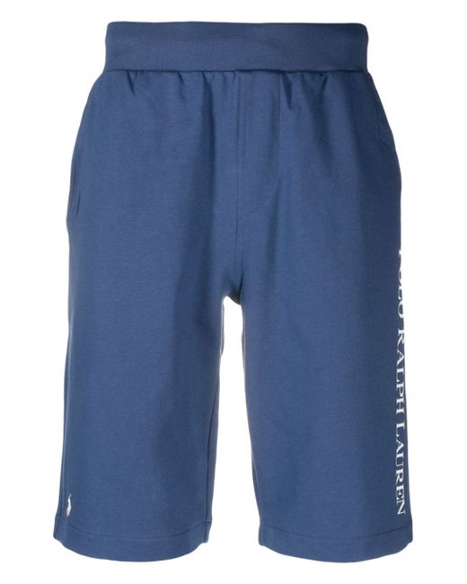 Polo Ralph Lauren logo-print cotton-blend shorts