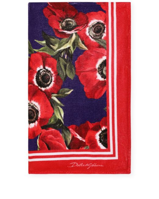 Dolce & Gabbana Anemone beach towel