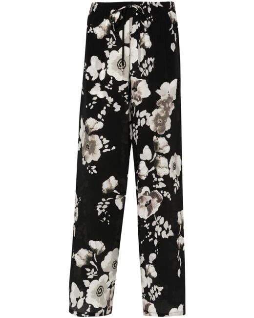 Ermanno Scervino all-over floral-print trousers