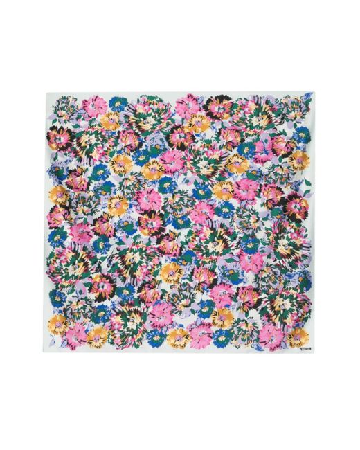 Bimba Y Lola floral-print square scarf