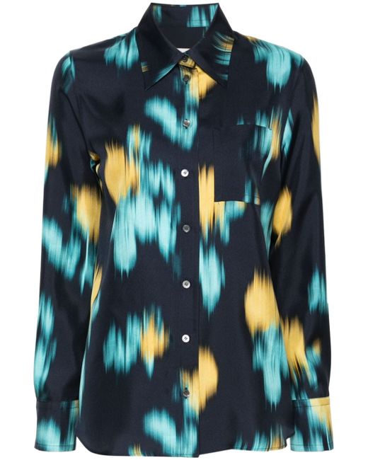 Lanvin abstract-print shirt