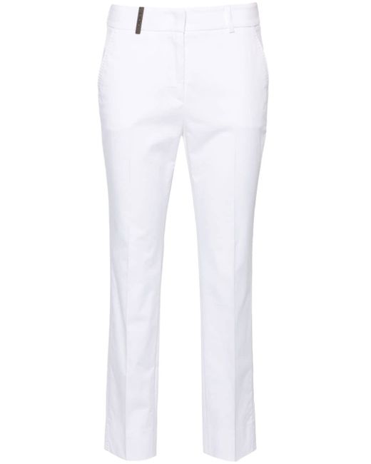 Peserico mid-rise tailored trousers