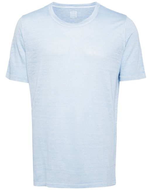 120 Lino short-sleeved linen T-shirt