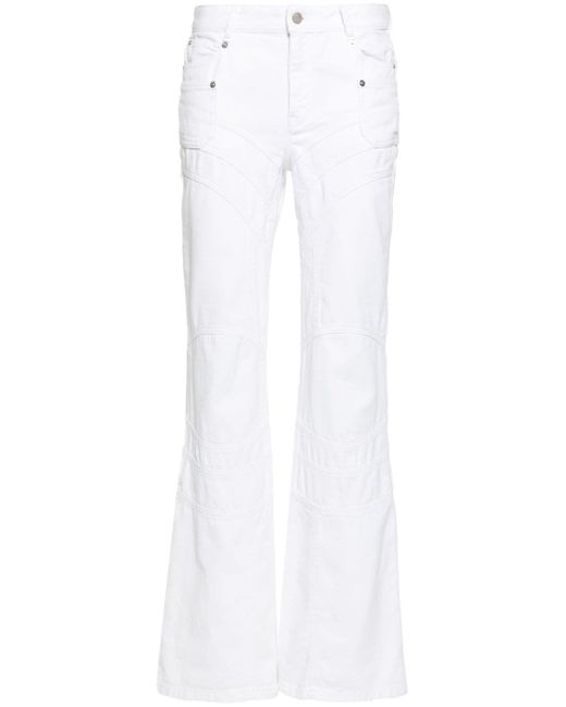 Zadig & Voltaire Elvira mid-rise flared jeans