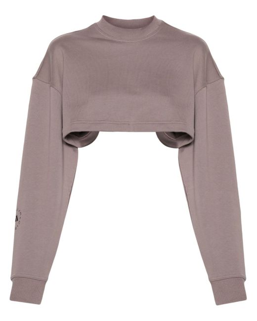 Adidas by Stella McCartney Truecasuals cropped sweatshirt