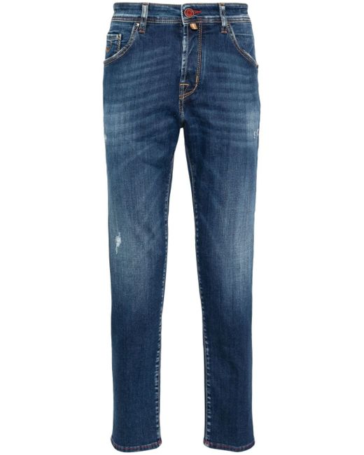 Jacob Cohёn Scott slim-fit cropped jeans