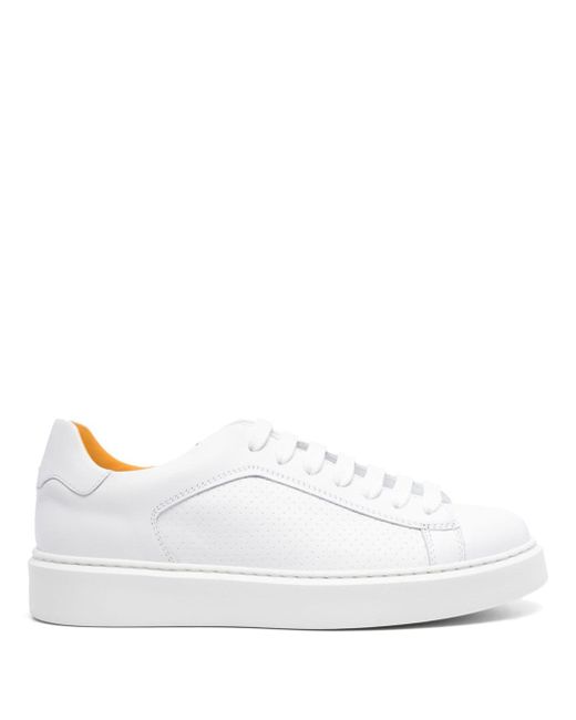 Doucal's perforated leather sneakers