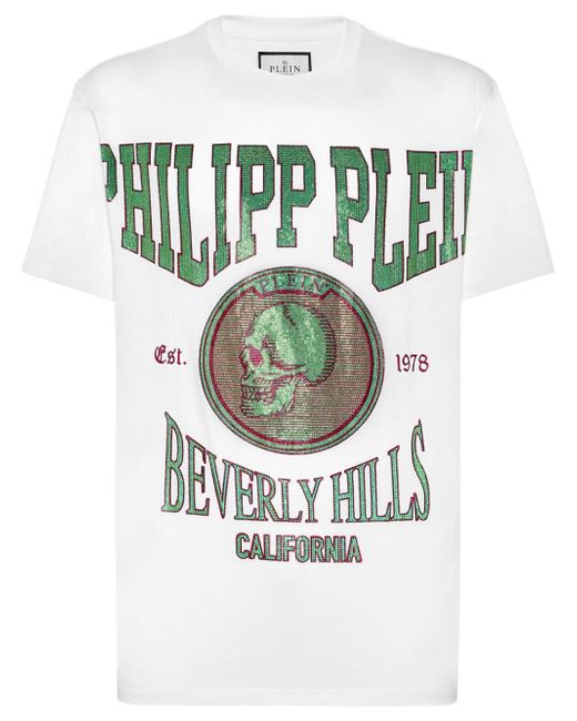 Philipp Plein crystal-embellished T-shirt