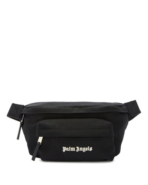 Palm Angels Cordura logo-print belt bag