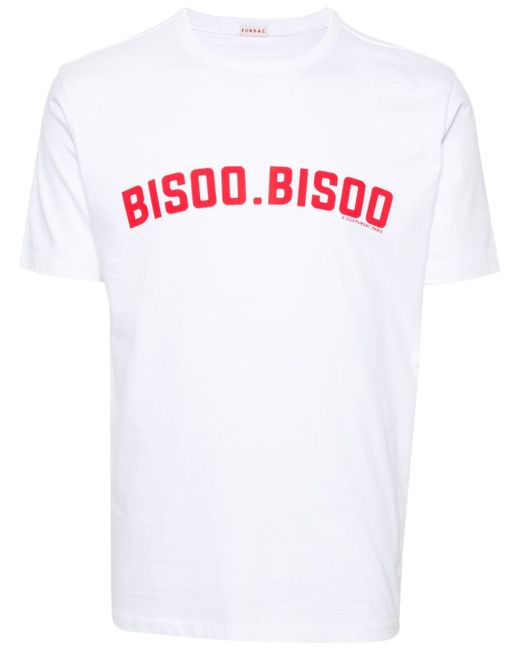 Fursac slogan-print T-shirt
