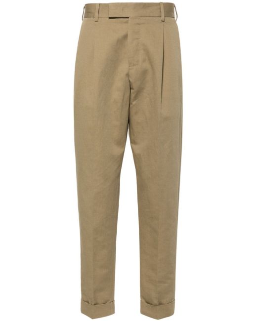 PT Torino mid-rise tapered trousers