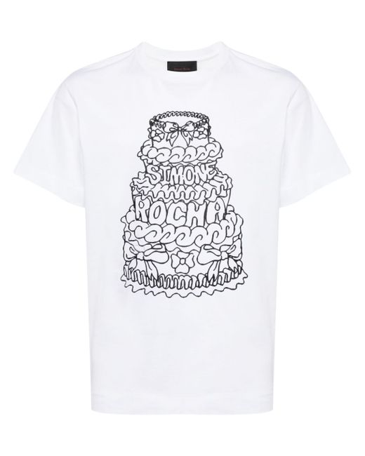 Simone Rocha Cake-print T-shirt