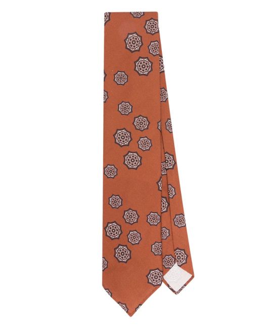 Lardini abstract-print tie