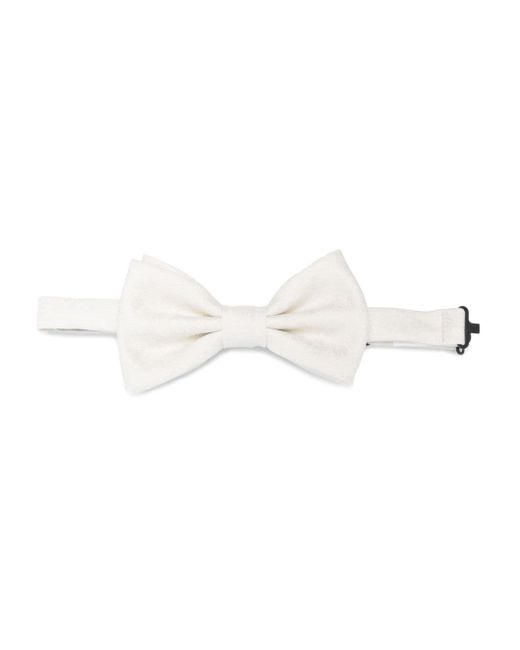 Lady Anne patterned-jacquard bow tie
