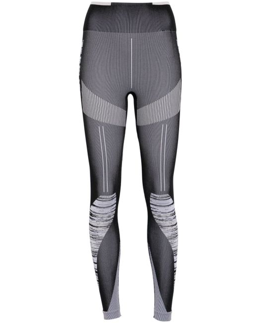 Adidas by Stella McCartney graphic-print yoga leggings