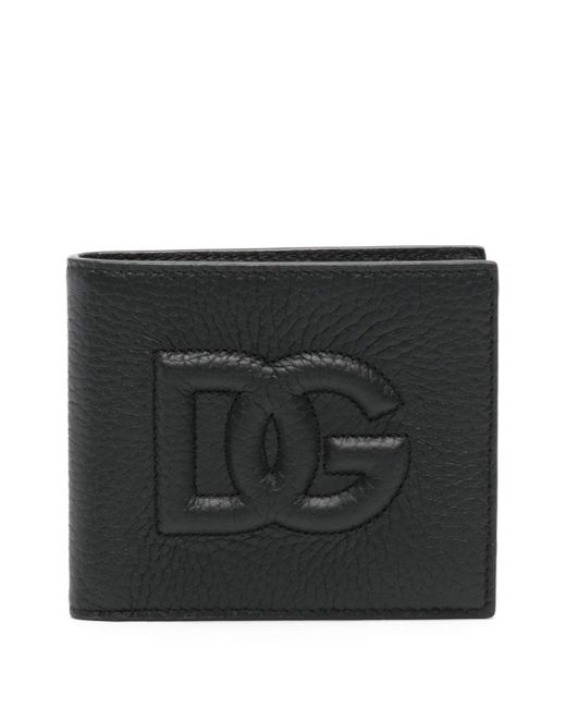 Dolce & Gabbana logo-embossed bi-fold wallet