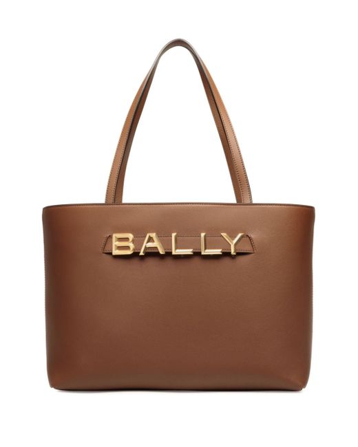 Bally Spell leather tote bag