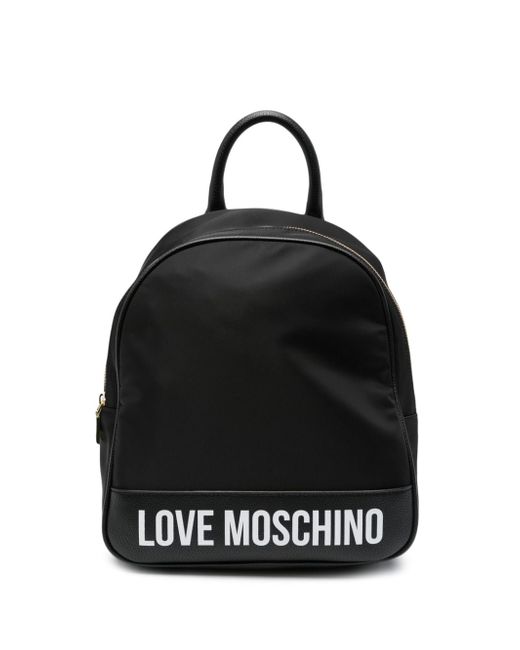 Love Moschino logo-print backpack