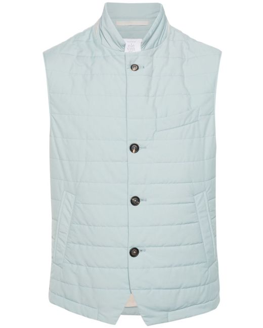 Eleventy button-up quilted gilet
