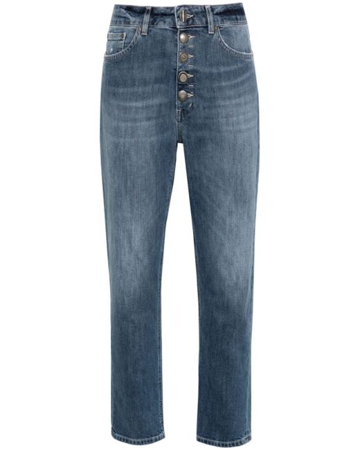 Dondup Koons high-rise cropped jeans