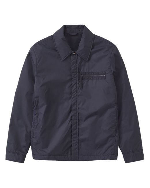 Closed quilted ripstop overshirt