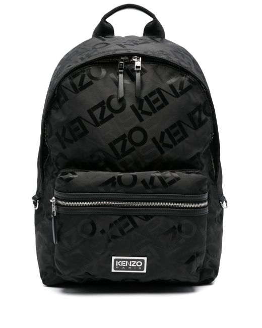 Kenzo logo-jacquard backpack