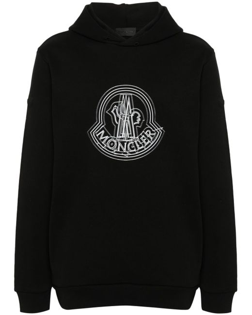 Moncler logo-print hoodie