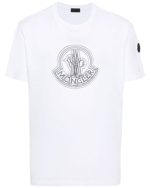 Moncler appliqué-logo T-shirt